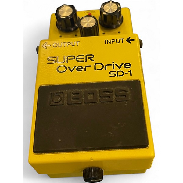 Used BOSS SD1 Super Overdrive Effect Pedal