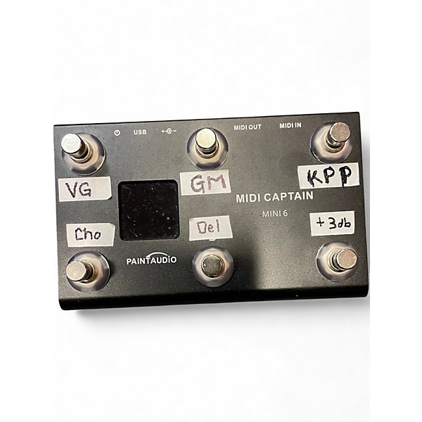 Used Paint Audio Midi Captain Mini 6 Pedal