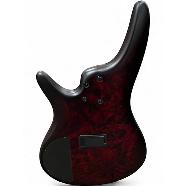 Used Ibanez SR305 5 String WINE RED FROZEN METALLIC Electric Bass Guitar
