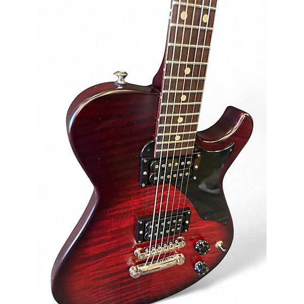 Used Knaggs J MT H2 INDIAN RED Solid Body Electric Guitar