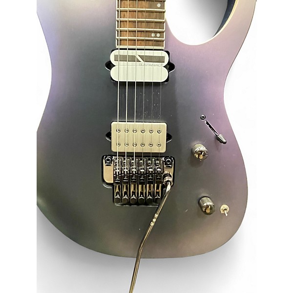 Used Ibanez RG60ALS Black Aurora Burst Solid Body Electric Guitar