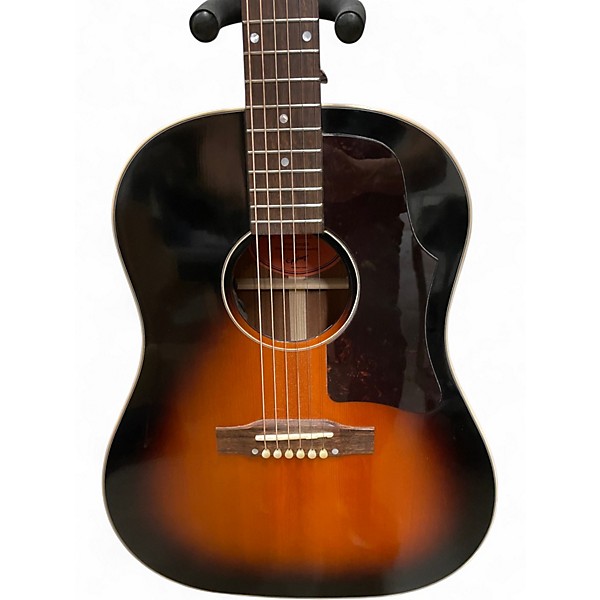 Used Epiphone Inspired by Gibson J-45 Vintage Sunburst Acoustic Electric Guitar