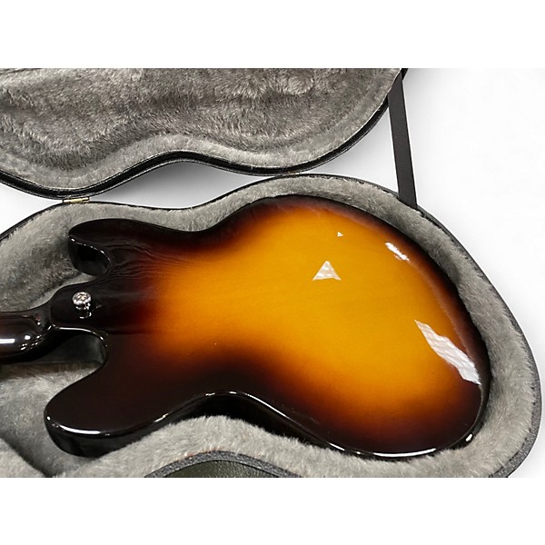 Used Gibson ES339 Memphis Studio Sunburst Hollow Body Electric Guitar