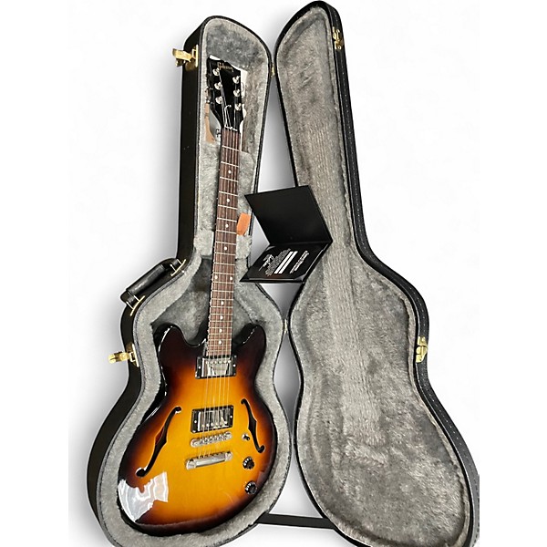 Used Gibson ES339 Memphis Studio Sunburst Hollow Body Electric Guitar
