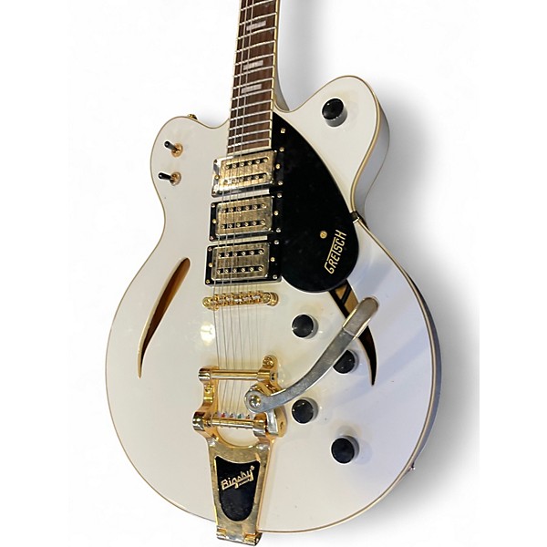 Used Gretsch Guitars G2627tg Classic White Hollow Body Electric Guitar