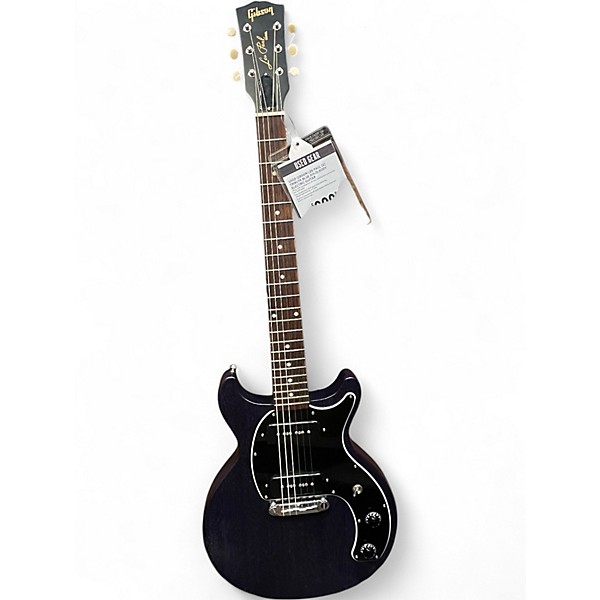 Used Gibson LES PAUL DC  TRIBUTE Blue Solid Body Electric Guitar