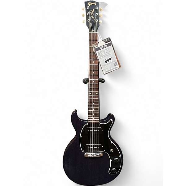 Used Gibson LES PAUL DC  TRIBUTE Blue Solid Body Electric Guitar