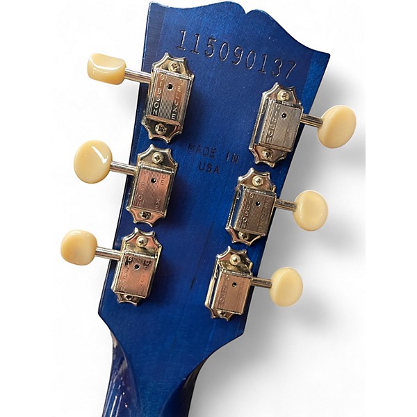Used Gibson LES PAUL DC  TRIBUTE Blue Solid Body Electric Guitar
