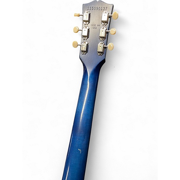 Used Gibson LES PAUL DC  TRIBUTE Blue Solid Body Electric Guitar