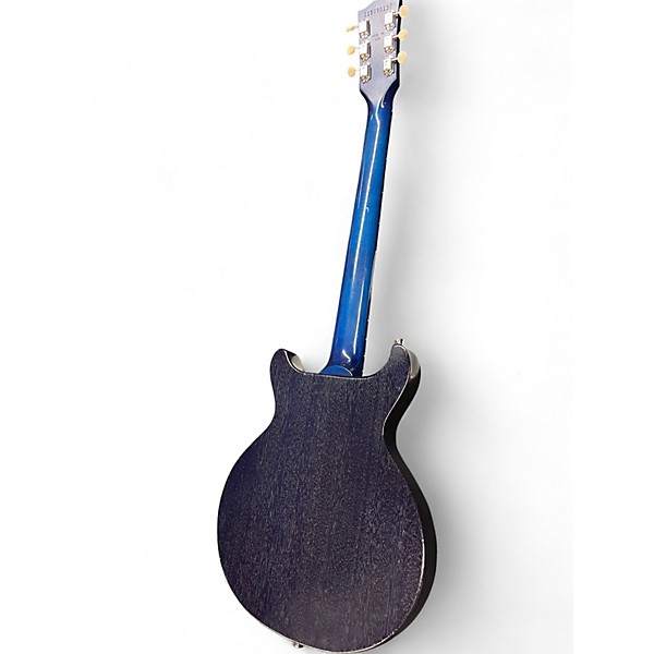 Used Gibson LES PAUL DC  TRIBUTE Blue Solid Body Electric Guitar