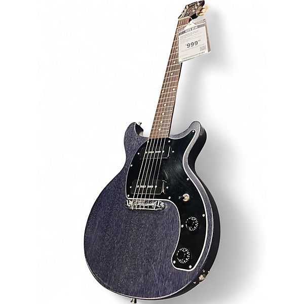 Used Gibson LES PAUL DC  TRIBUTE Blue Solid Body Electric Guitar