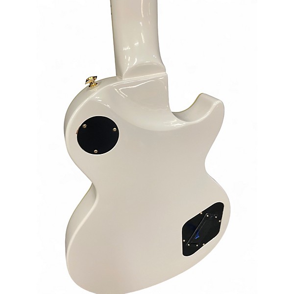 Used Epiphone LES PAUL MKH ORIGINS CUSTOM LH WHITE Solid Body Electric Guitar