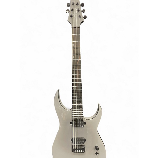 Used Schecter Guitar Research KM MKiii Gray Solid Body Electric Guitar