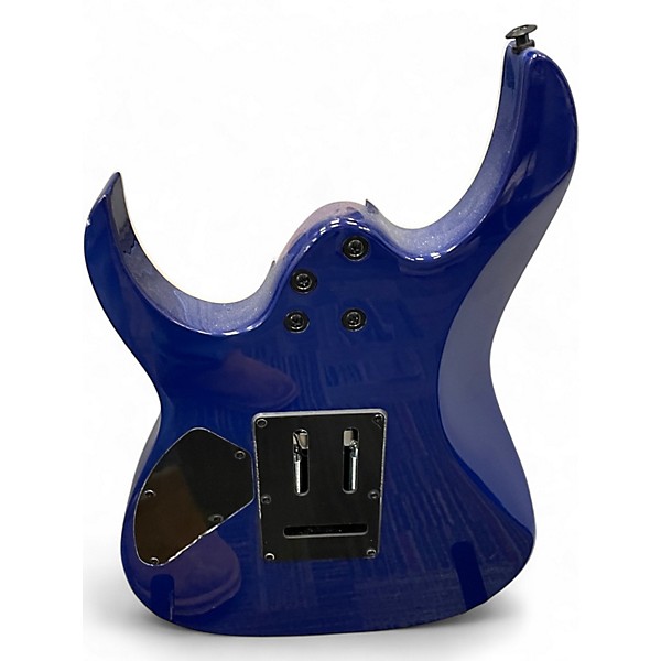 Used Ibanez GRG120QASP BLUE GRADATION Solid Body Electric Guitar
