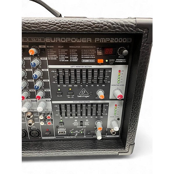Used Behringer EUROPOWER PMP2000D Powered Mixer