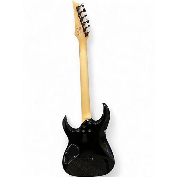 Used Ibanez GRG121DX Metallic Gray Sunburst Solid Body Electric Guitar