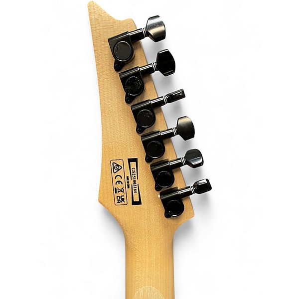 Used Ibanez GRG121DX Metallic Gray Sunburst Solid Body Electric Guitar