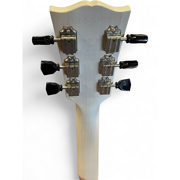 Used 2013 Gibson LPJ White Solid Body Electric Guitar