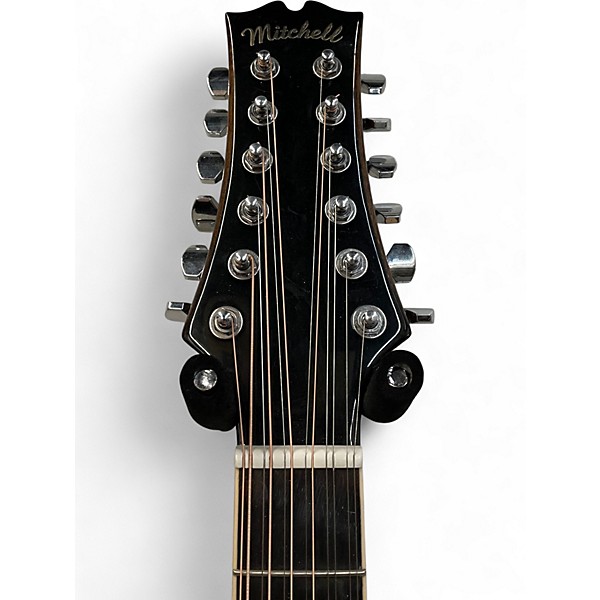 Used Mitchell D120S12E Natural 12 String Acoustic Electric Guitar