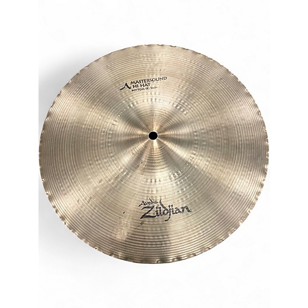 Used Zildjian 14in A Mastersound Hi Hat Pair Cymbal