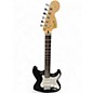 Used Squier Standard Stratocaster Black Solid Body Electric Guitar thumbnail
