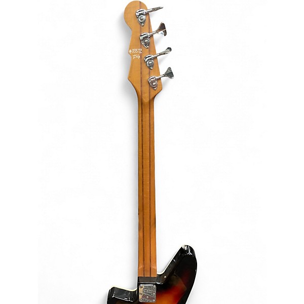 Used Reverend DECISION BASS 2 Tone Sunburst Electric Bass Guitar