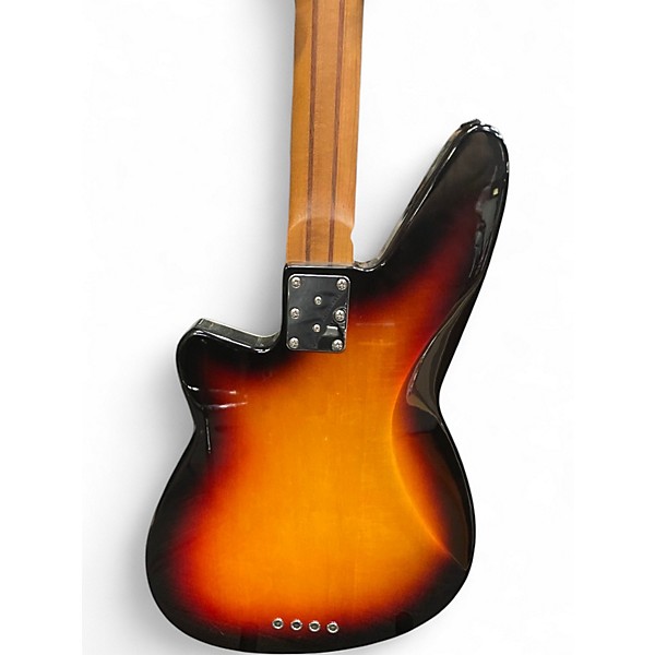 Used Reverend DECISION BASS 2 Tone Sunburst Electric Bass Guitar