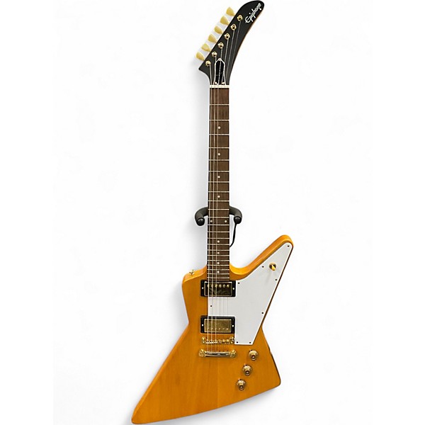 Used Epiphone INSPIRED BY 58 EXPLORER Butterscotch Solid Body Electric Guitar