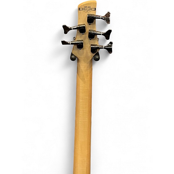 Used Ibanez SR405 5 String black Electric Bass Guitar