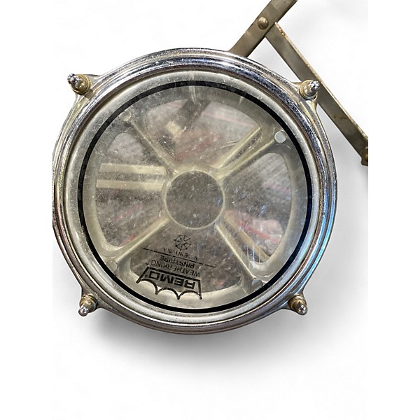 Used Remo 3 Piece Rototom METAL Roto Toms