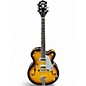 Used Gretsch Guitars 6117 2 Color Sunburst Hollow Body Electric Guitar thumbnail