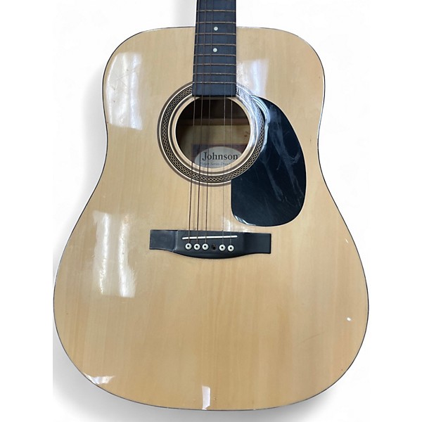 Used Johnson JG-610-N Natural Acoustic Guitar