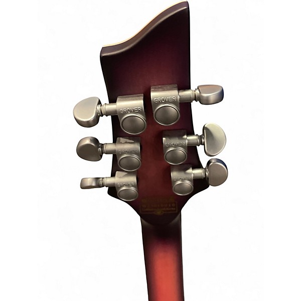 Used Schecter Guitar Research C1 Platinum SATIN PURPLE BURST Solid Body Electric Guitar