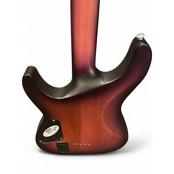 Used Schecter Guitar Research C1 Platinum SATIN PURPLE BURST Solid Body Electric Guitar