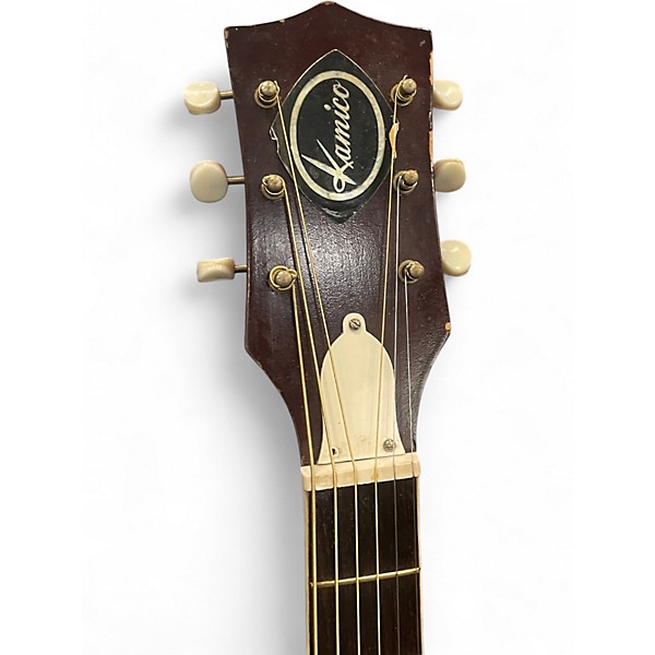 Used Kamico Flattop Natural Acoustic Guitar