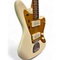 Used Squier J Mascis Jazzmaster Antique Ivory Solid Body Electric Guitar