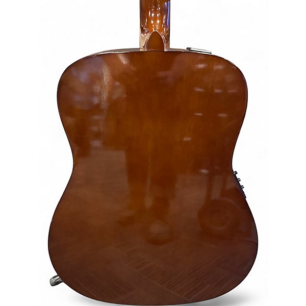 Used Yamaha FX335 Natural Acoustic Electric Guitar