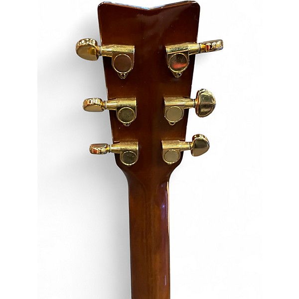 Used Yamaha FX335 Natural Acoustic Electric Guitar