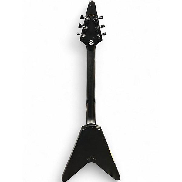 Used Epiphone Goth '58 Flying V Black Solid Body Electric Guitar