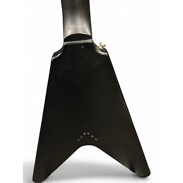 Used Epiphone Goth '58 Flying V Black Solid Body Electric Guitar