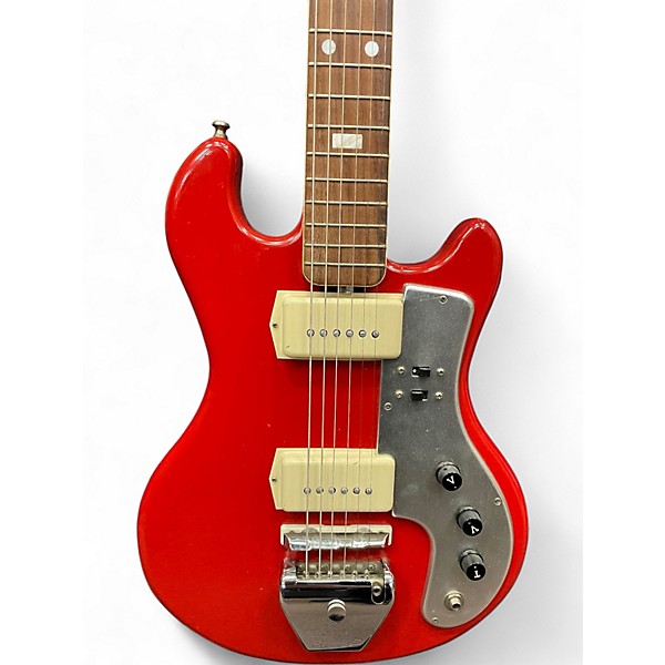 Used Guyatone LG-85T FIRE ENGINE RED Solid Body Electric Guitar