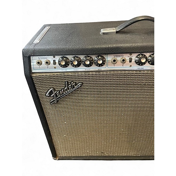 Used 1971 Fender Twin Reverb 2x12 Tube Guitar Combo Amp