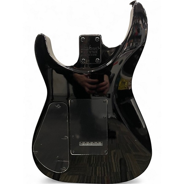 Used Jackson JS22 Dinky Black Solid Body Electric Guitar