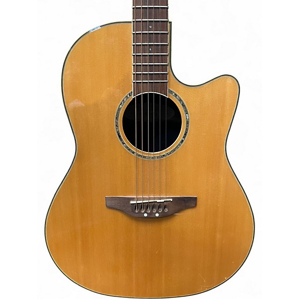 Used Ovation CC24 Celebrity Natural Acoustic Electric Guitar