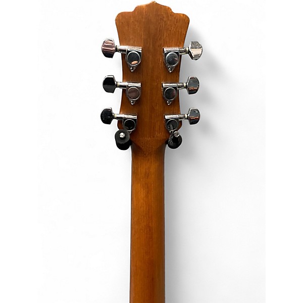 Used Luna Safari Tattoo 3/4 Size Natural Acoustic Guitar