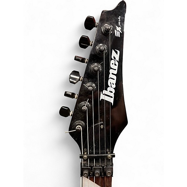 Used Ibanez EX370 Black Solid Body Electric Guitar
