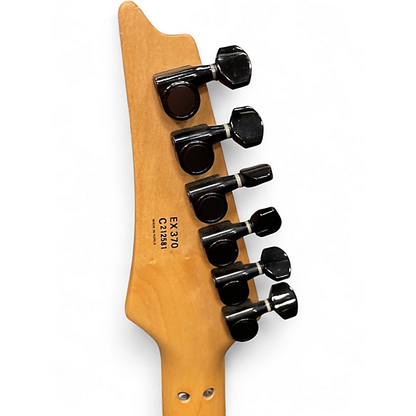 Used Ibanez EX370 Black Solid Body Electric Guitar