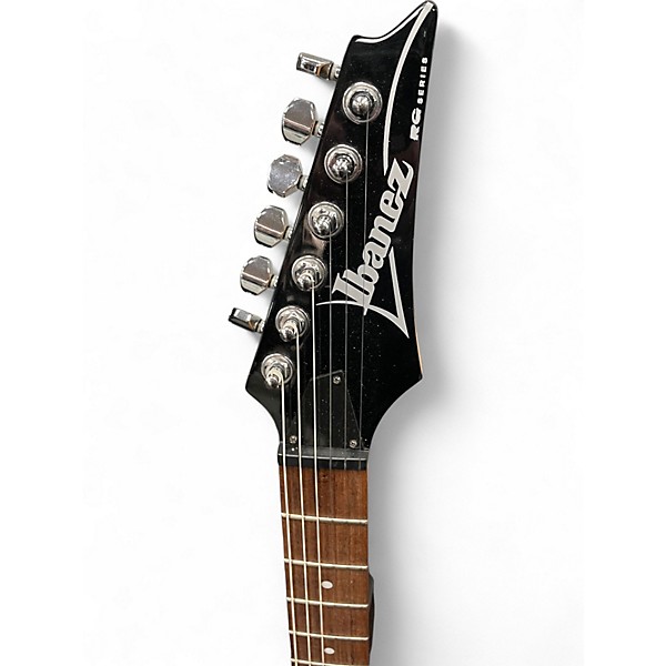 Used Ibanez RG120 Black Solid Body Electric Guitar