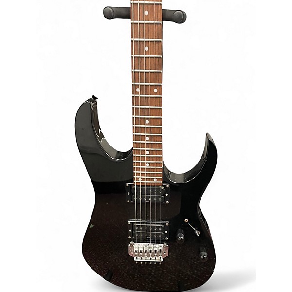 Used Ibanez RG120 Black Solid Body Electric Guitar