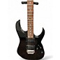 Used Ibanez RG120 Black Solid Body Electric Guitar